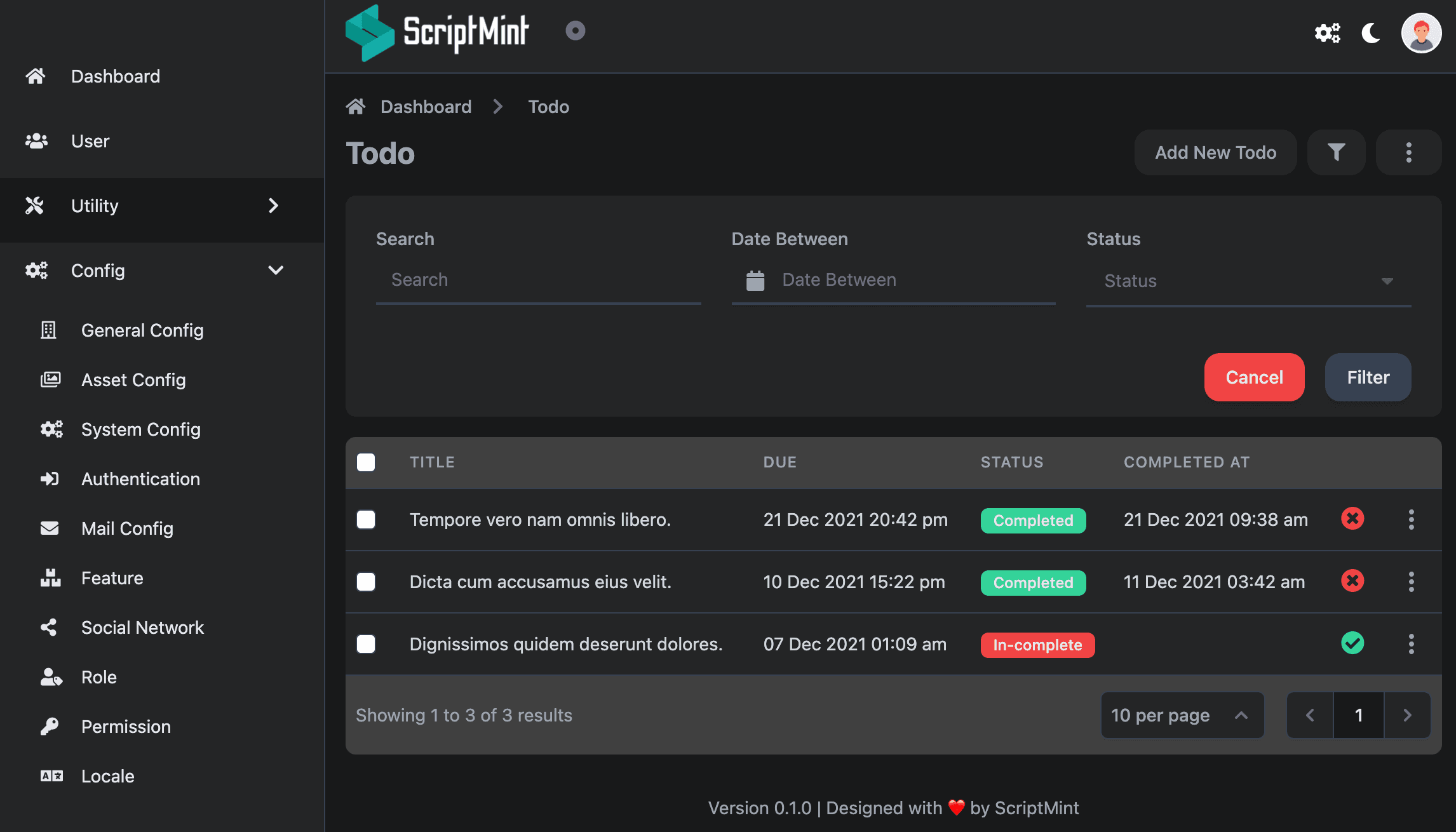 Looking for Admin Panel built with Laravel 8, Vue.js 3 & Tailwind CSS?