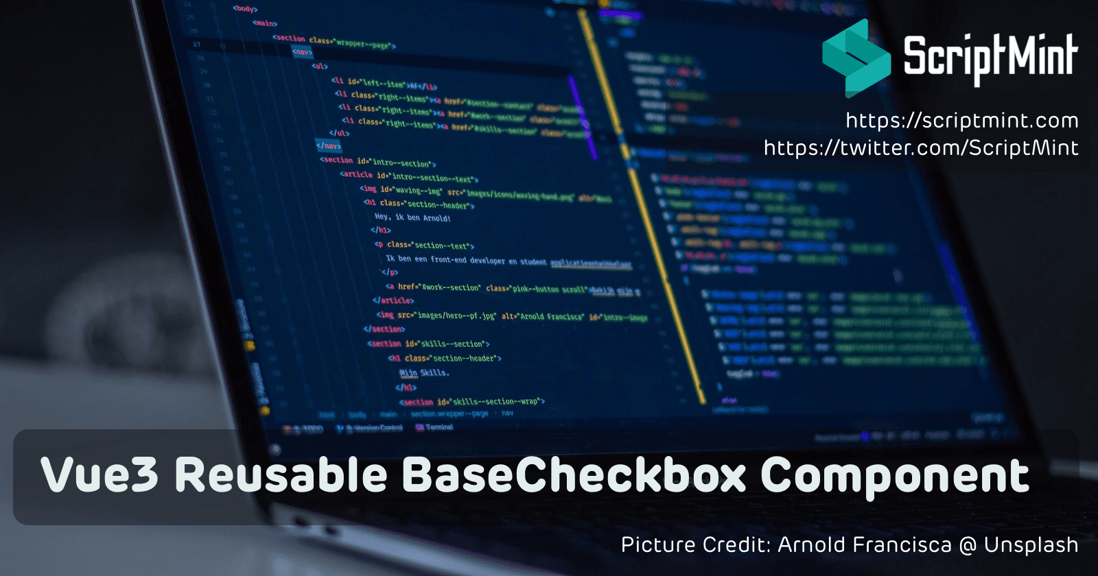 Vue3 Tailwind Form Components Part III - Reusable BaseCheckbox Component